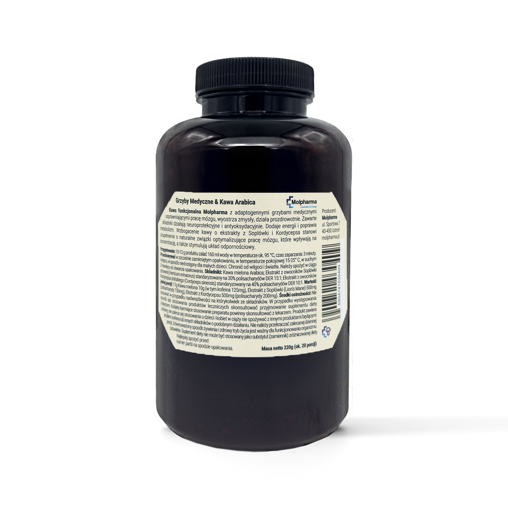 Kawa Arabica z konopiami