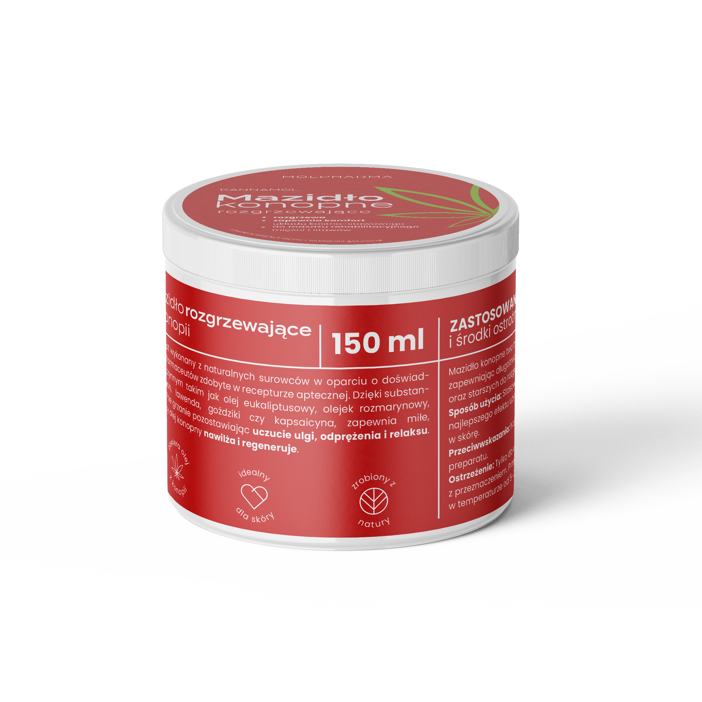 Konopne Mazidło rozgrzewające