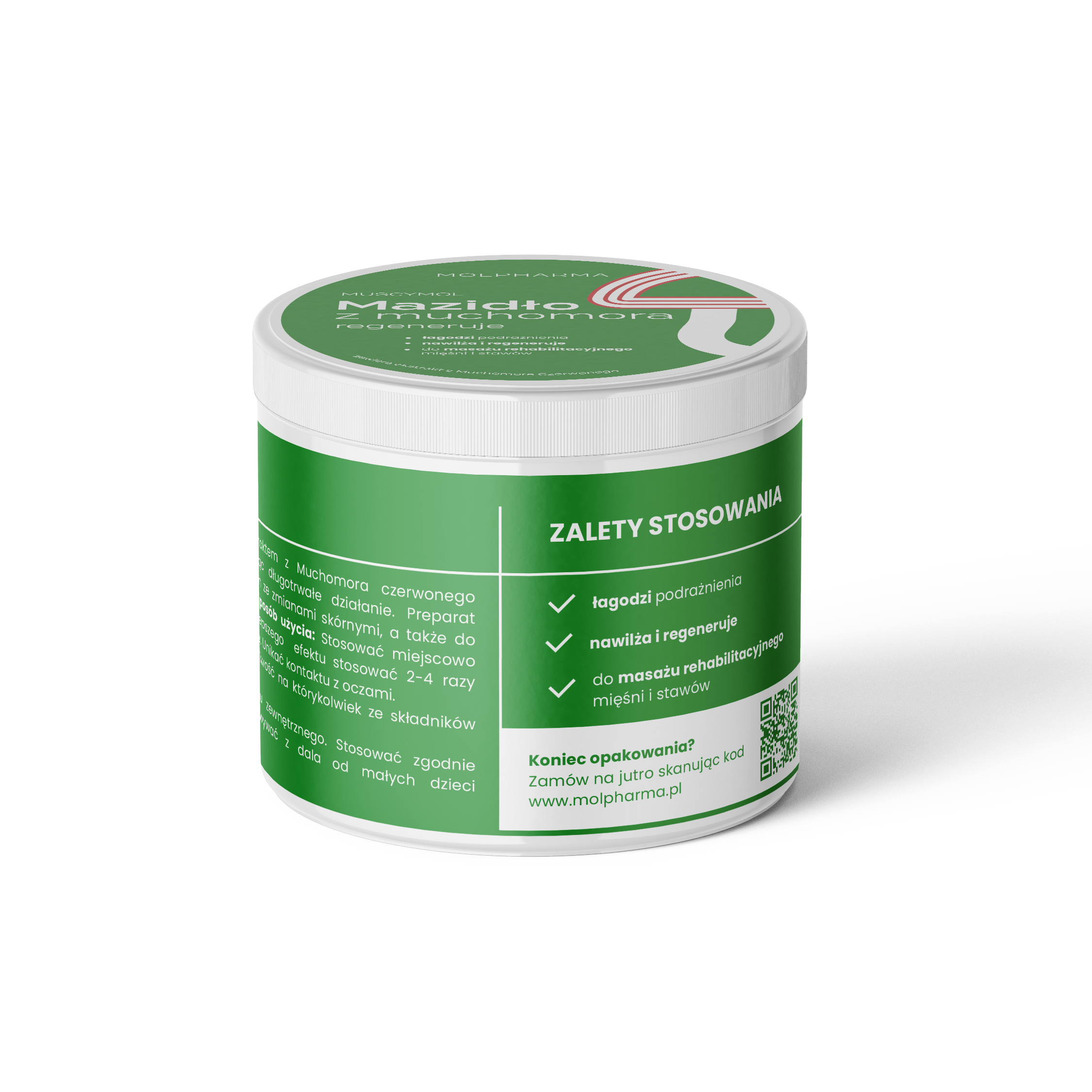 Mazidło z muchomora regenerujące