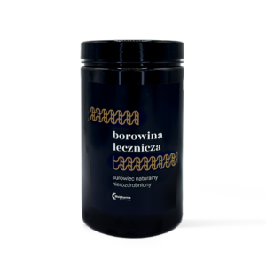 Borowina lecznicza naturalna nierozdrobiona 1kg