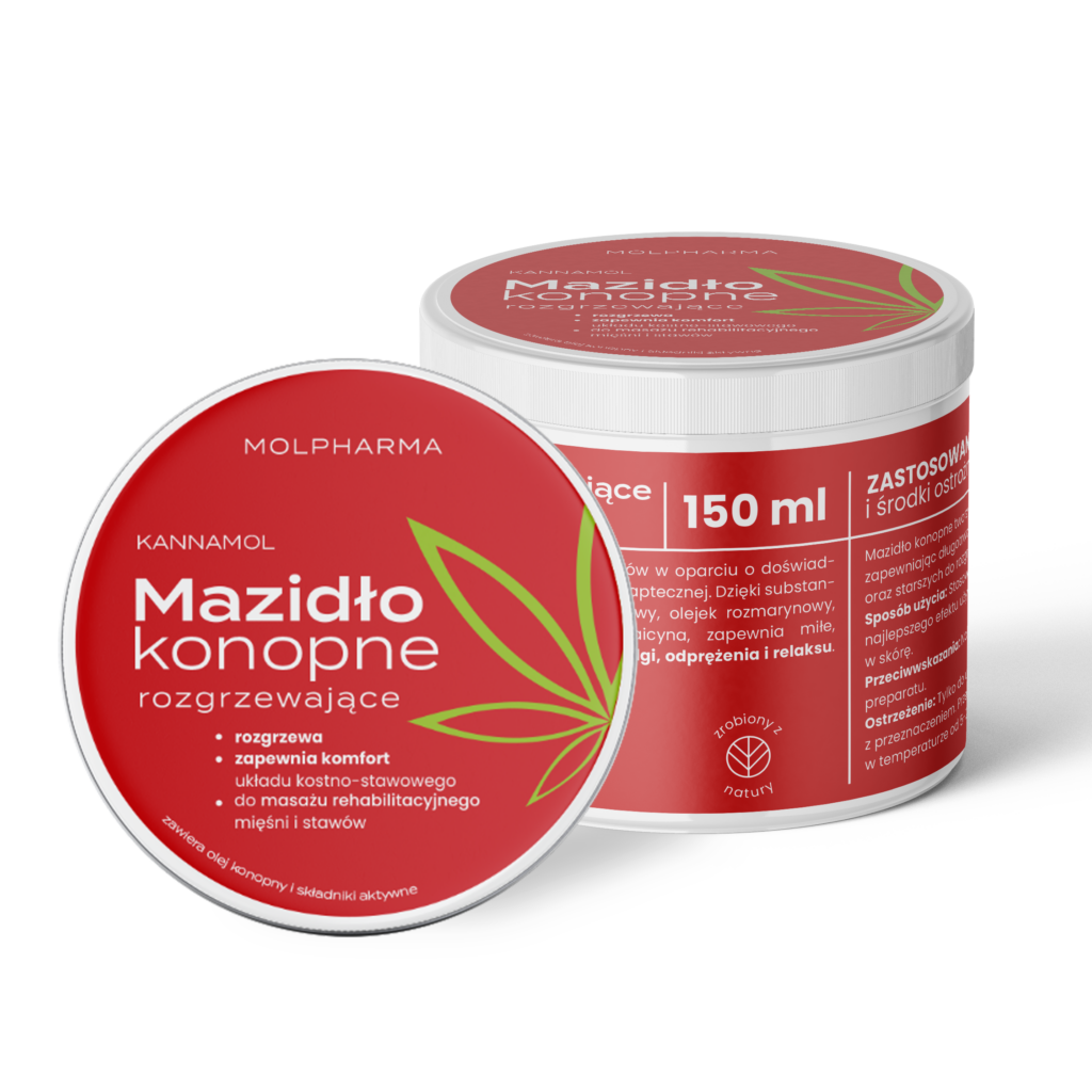 Konopne Mazidło rozgrzewające