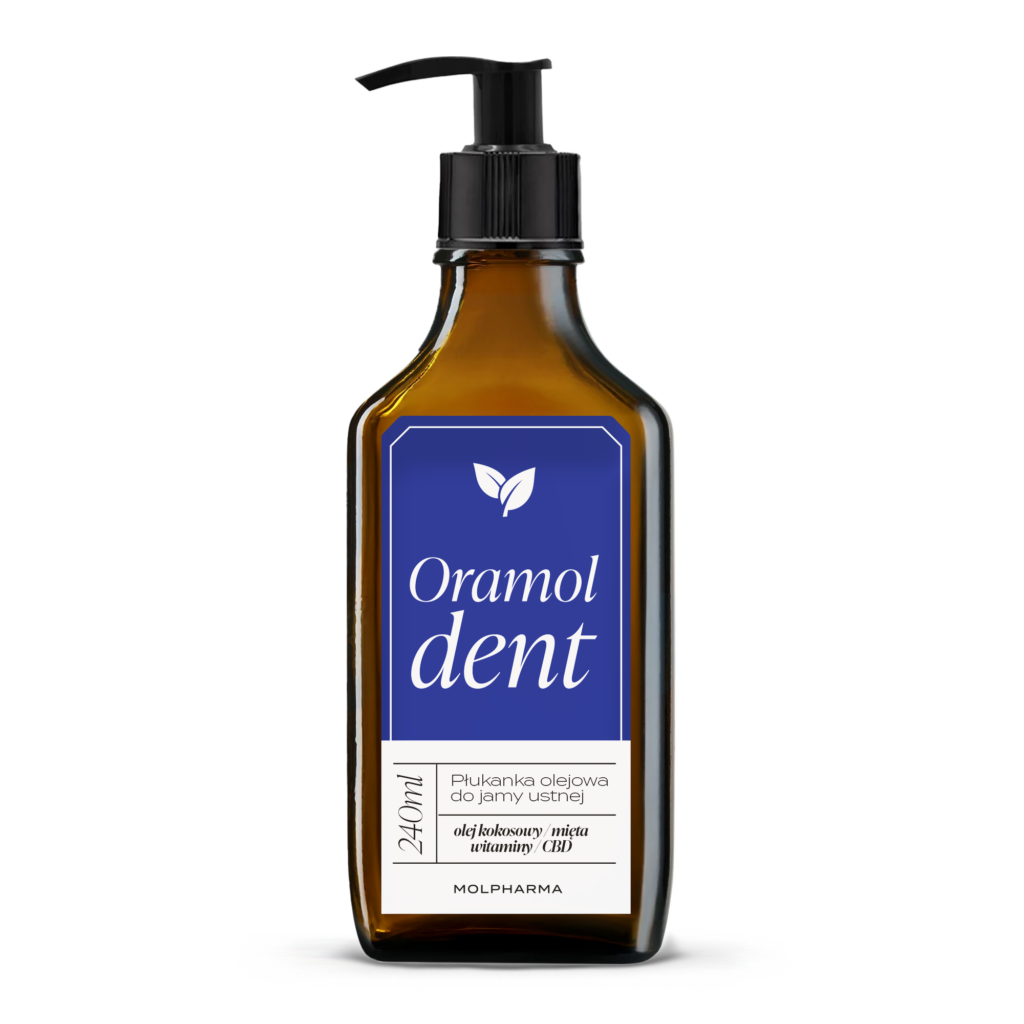 Oramol – płukanka olejowa do ust bez fluoru z olejem kokosowym 240ml