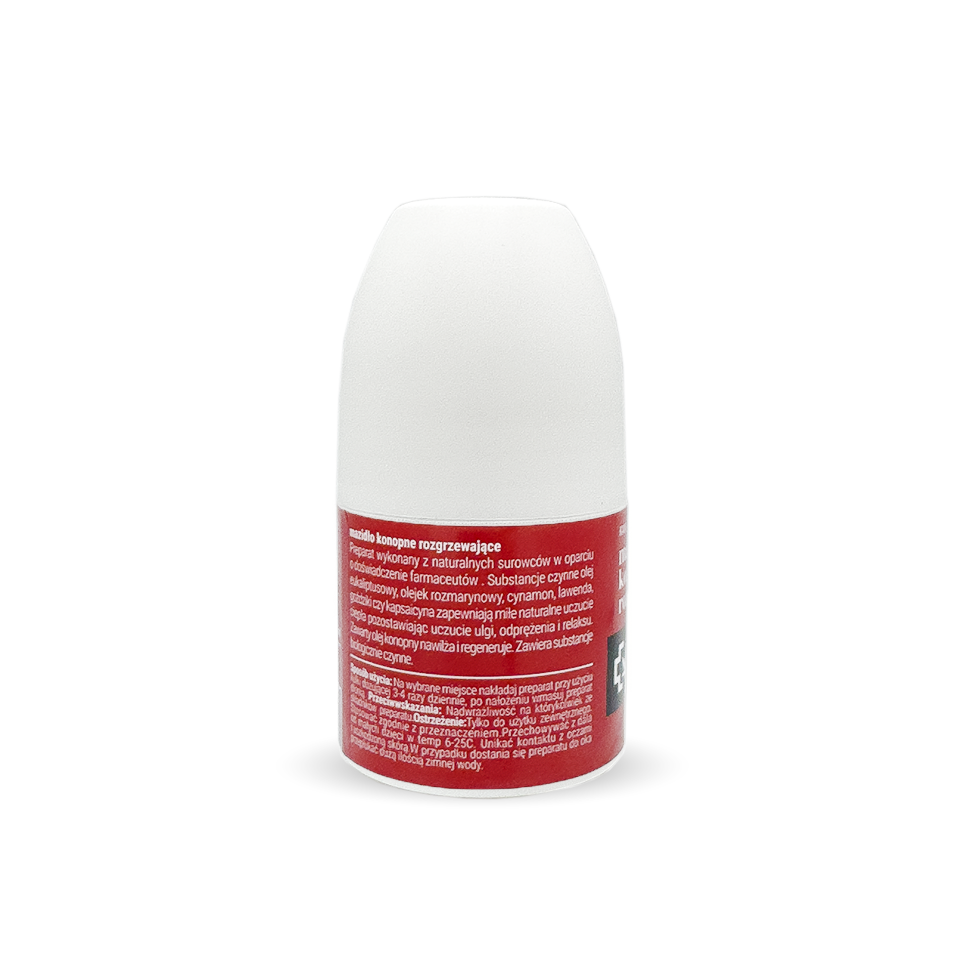 Konopne Mazidło rozgrzewające roll-on